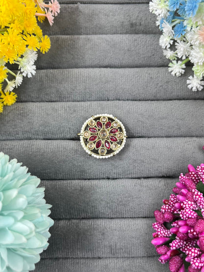 Anushka Victorian Ring (Adjustable)