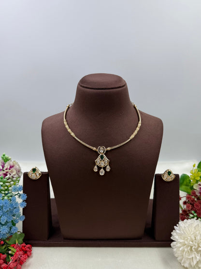 Georgia Moissanite Hasli Necklace