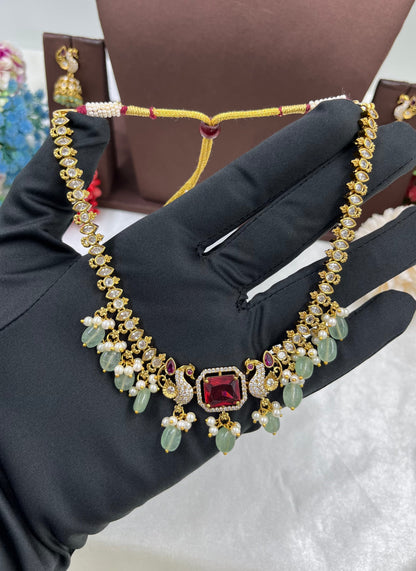 Tanvi Victorian Delicate Necklace