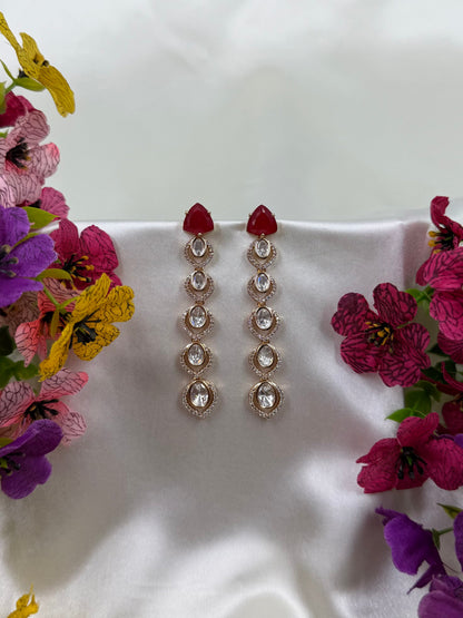 Nia Moissanite Earring