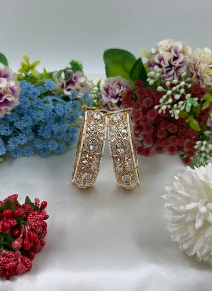 Indu Moissanite Bangles (Openable)