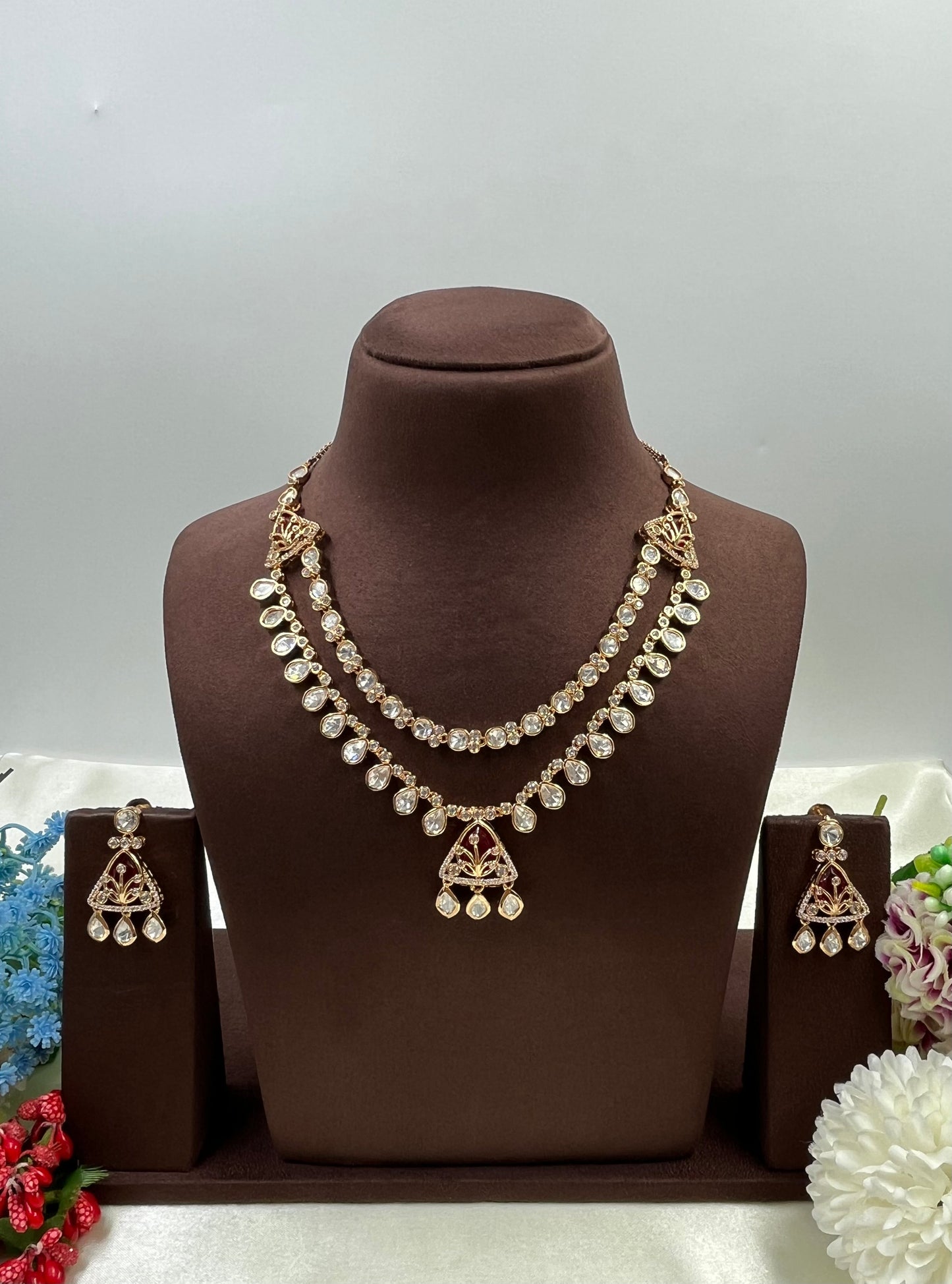 Priya Moissanite Delicate Necklace