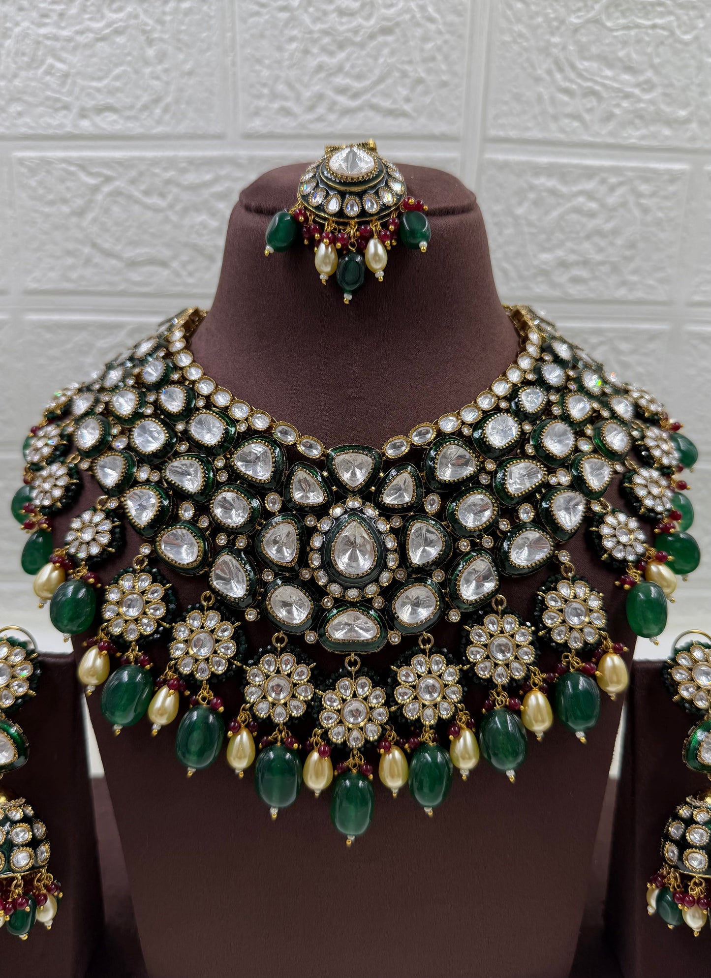 Jagruti Polki Kundan Necklace Set