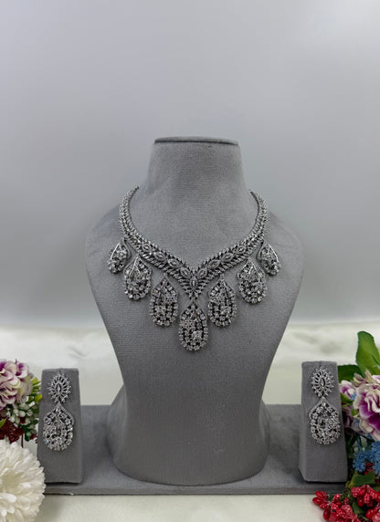 Hansika American Diamond Necklace