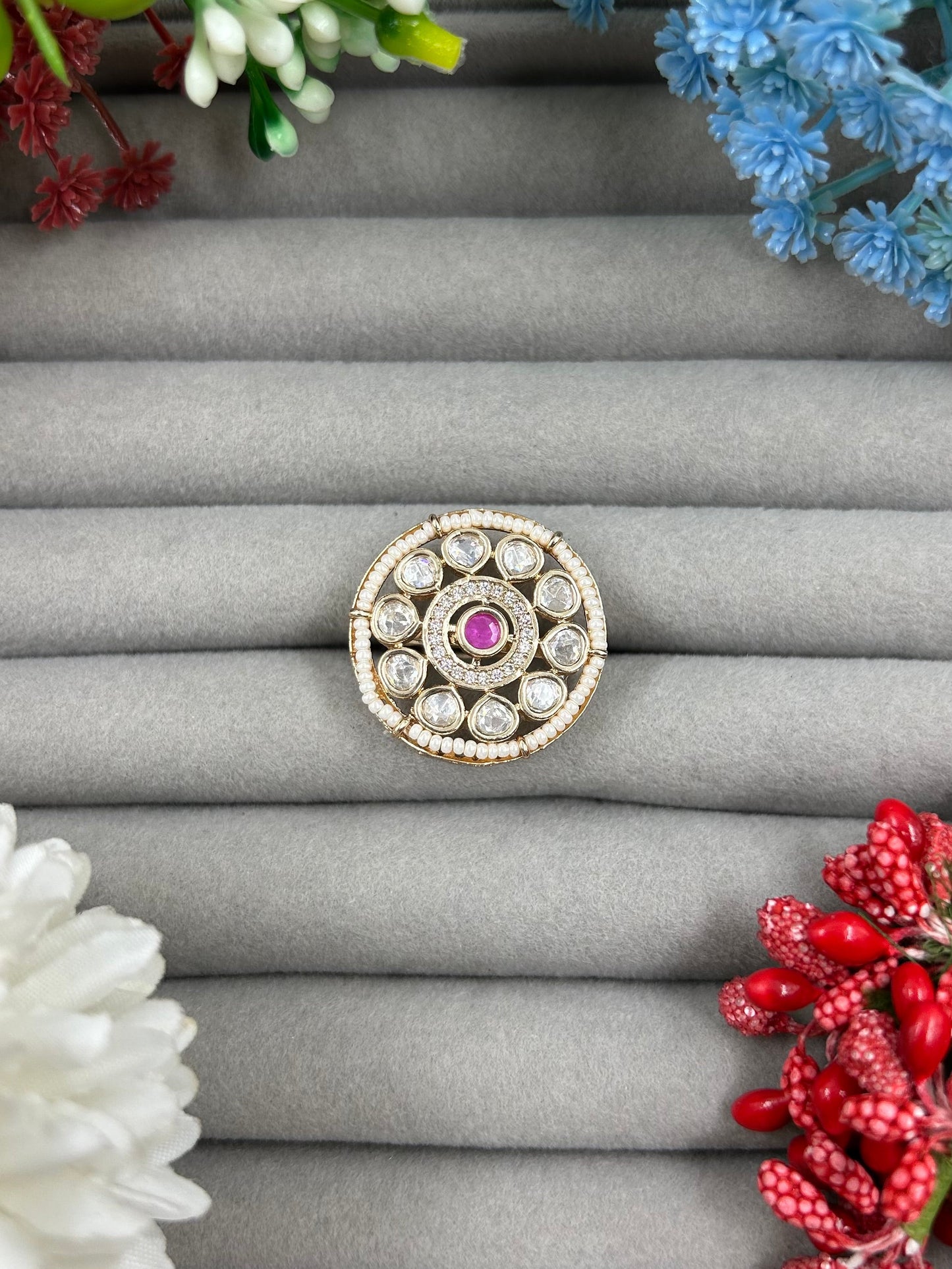 Rosie Moissanite Ring (Adjustable)