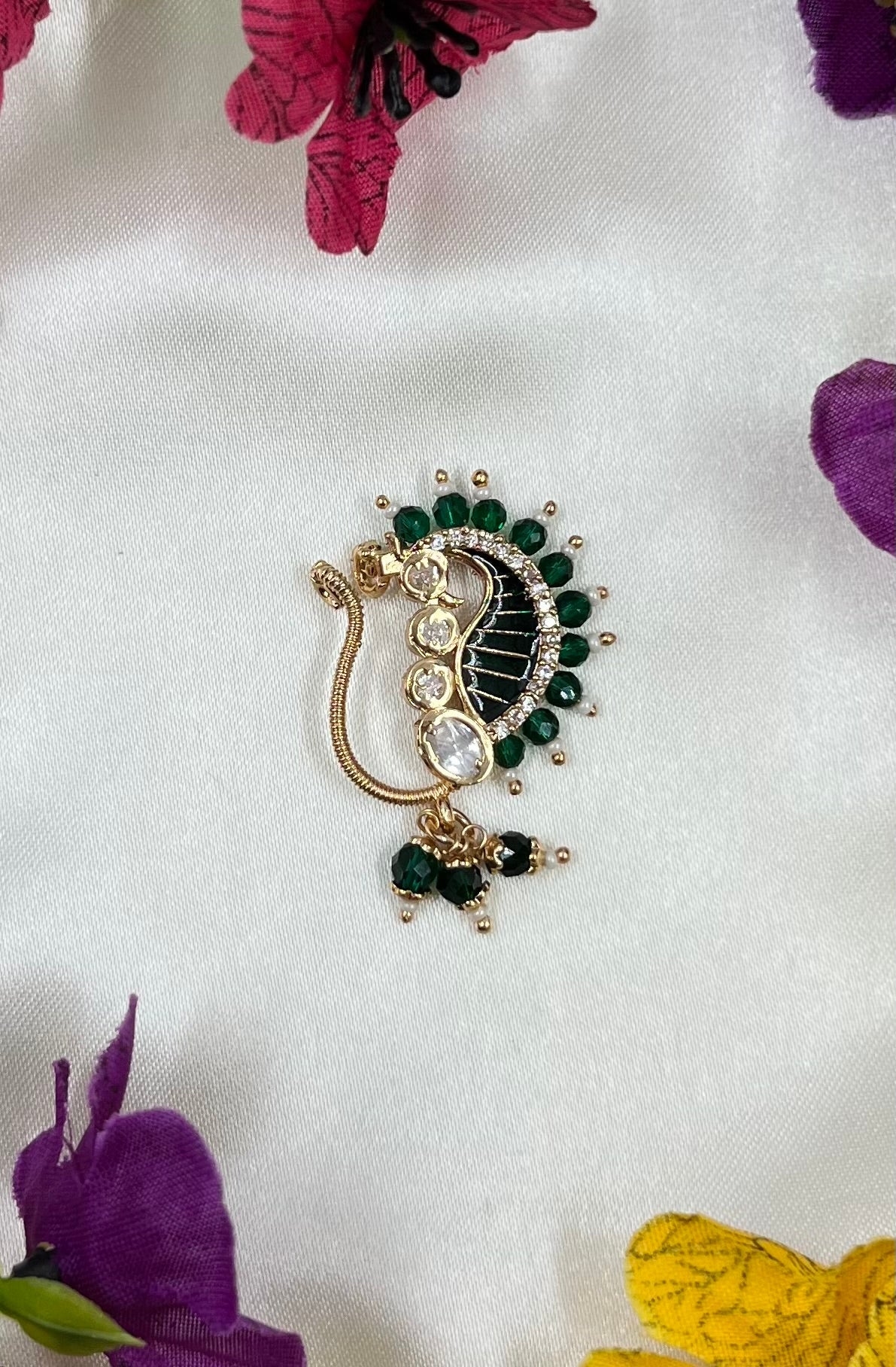 Kamini Moissanite Nose Ring