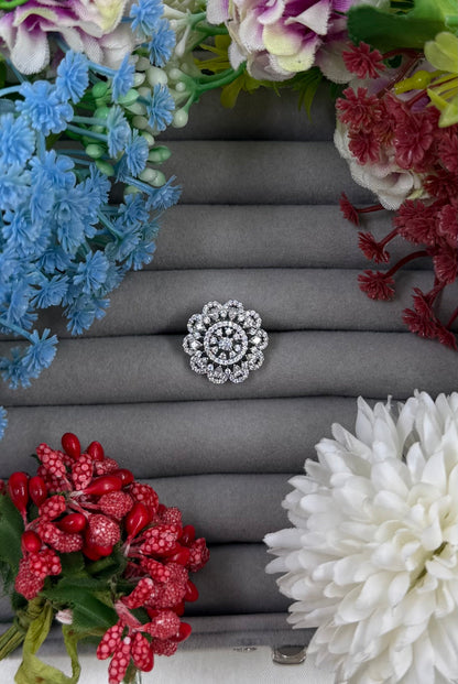 Sadie American Diamond Ring (Adjustable)