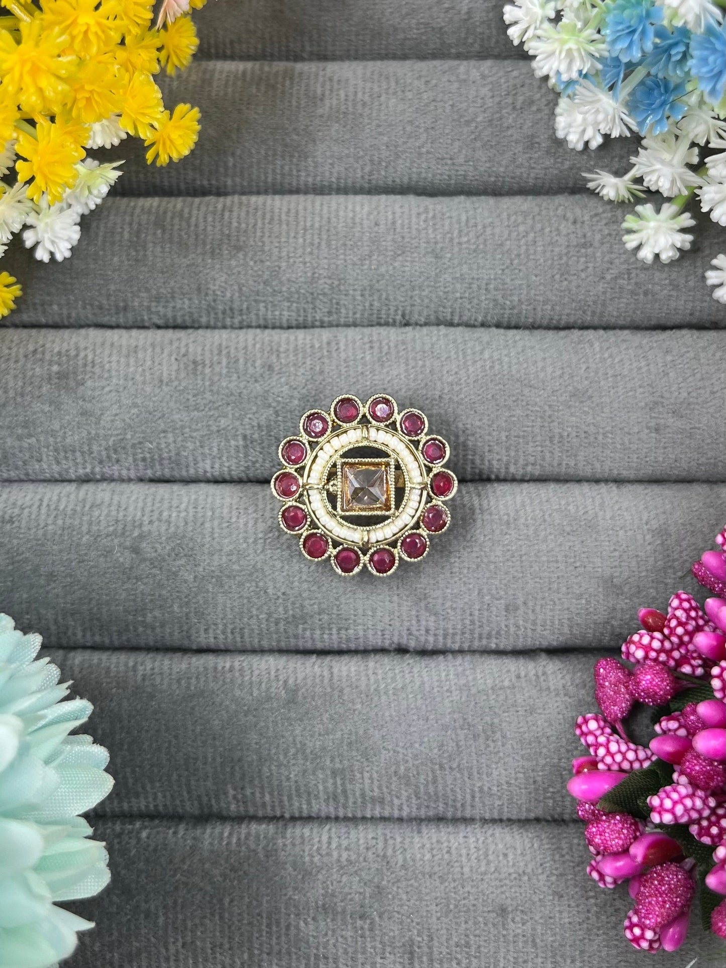Kesha Victorian Ring (Adjustable)