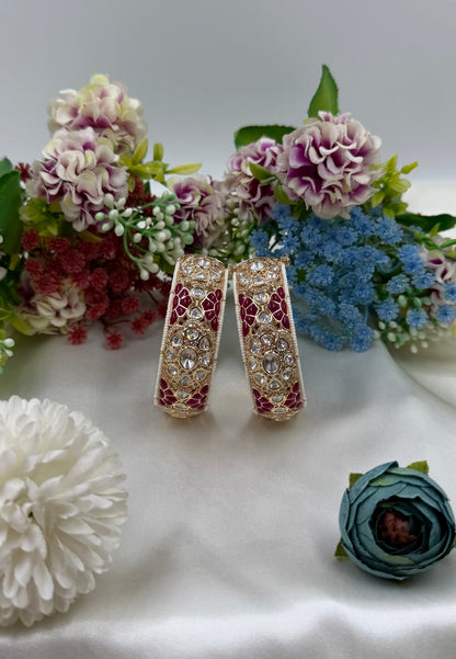Kriya Moissanite Bangles (Openable)