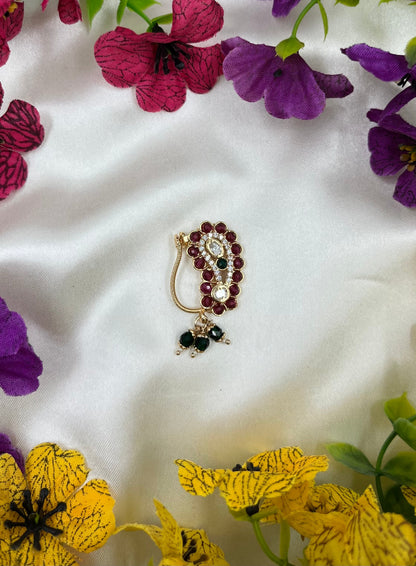 Regina Moissanite Nose Ring