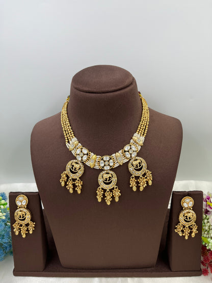 Anaya  Heritage Premium Moti Necklace