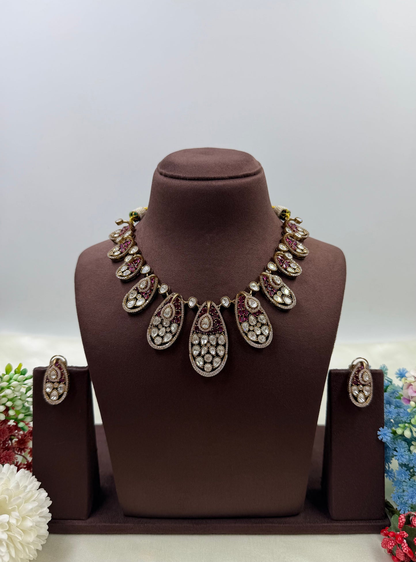 Anisha Jaipuri Kundan Necklace
