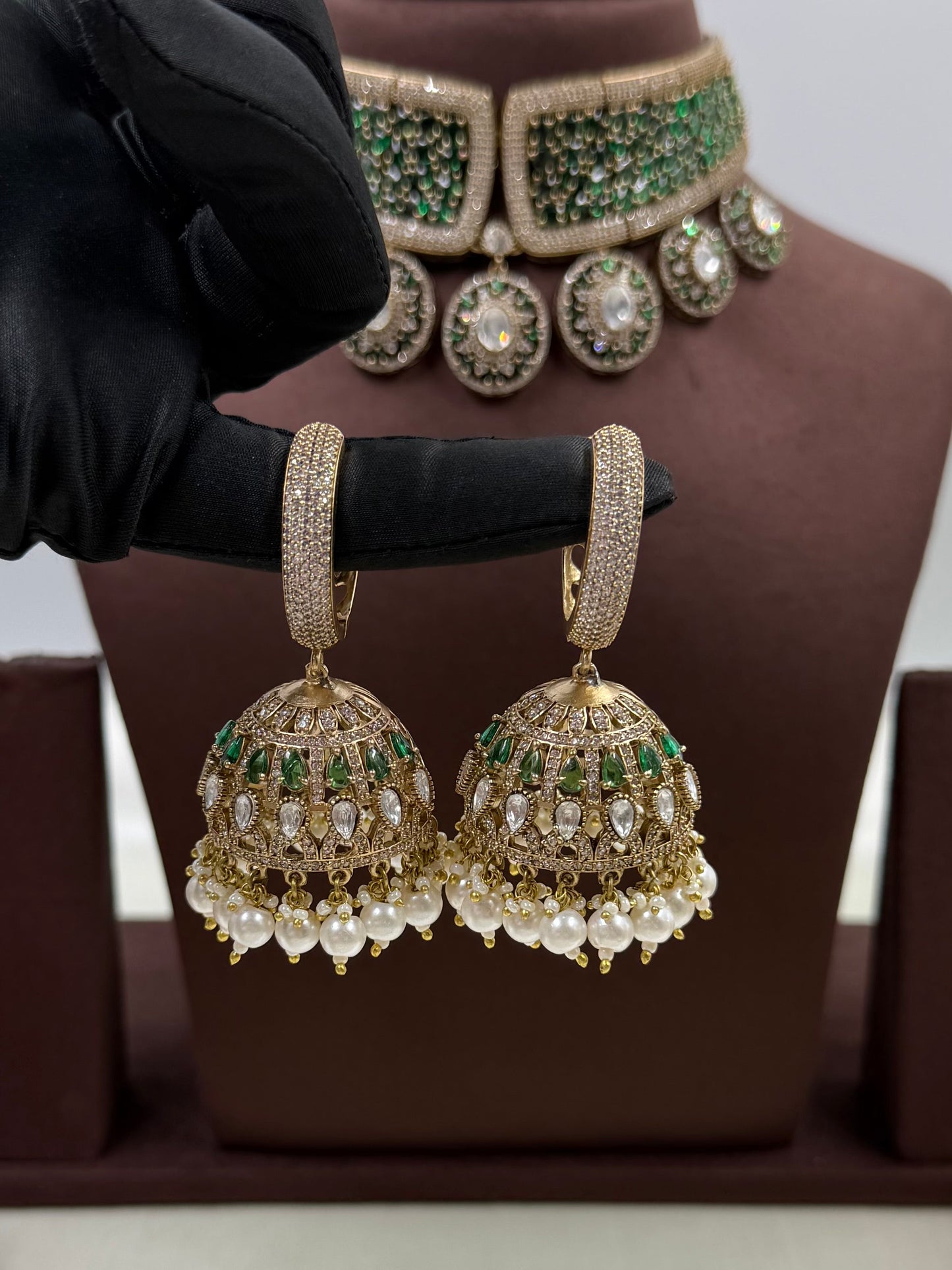 Hetal Victorian Choker Necklace Set