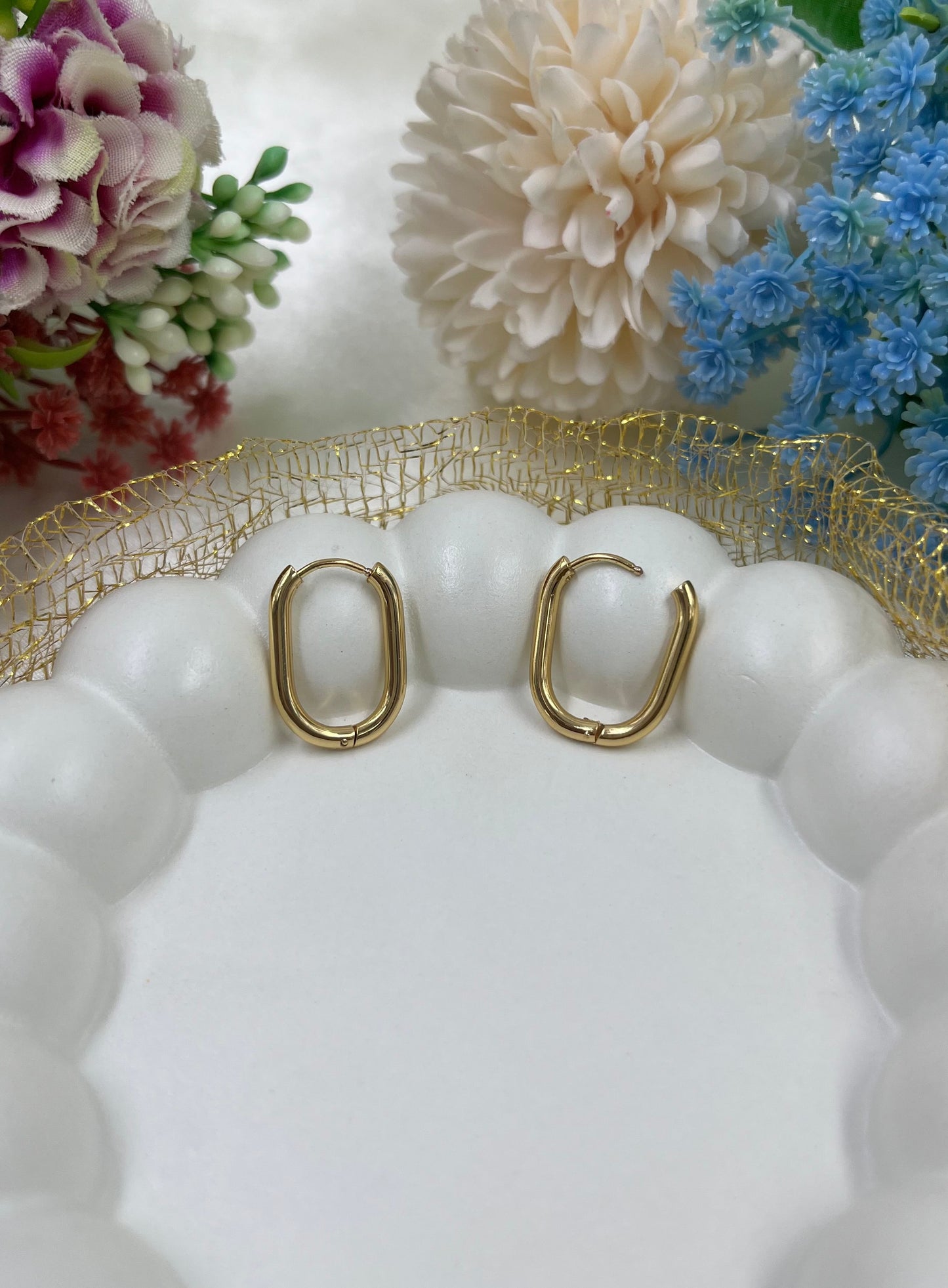 Dianna Gold Plated Earing