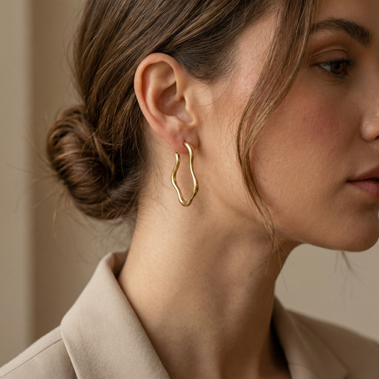 Jill Anti-Tarnish Stainless Steel Earing