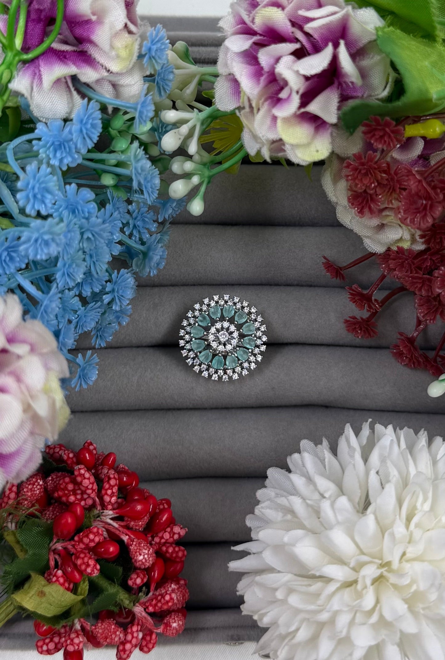 Kenzie American Diamond Ring (Adjustable)