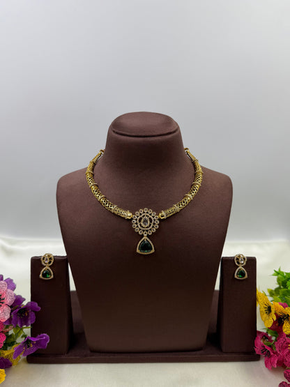 Advika Traditional Hasli Necklace
