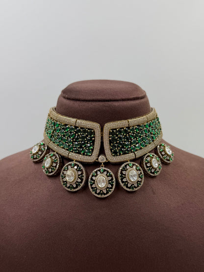 Hetal Victorian Choker Necklace Set