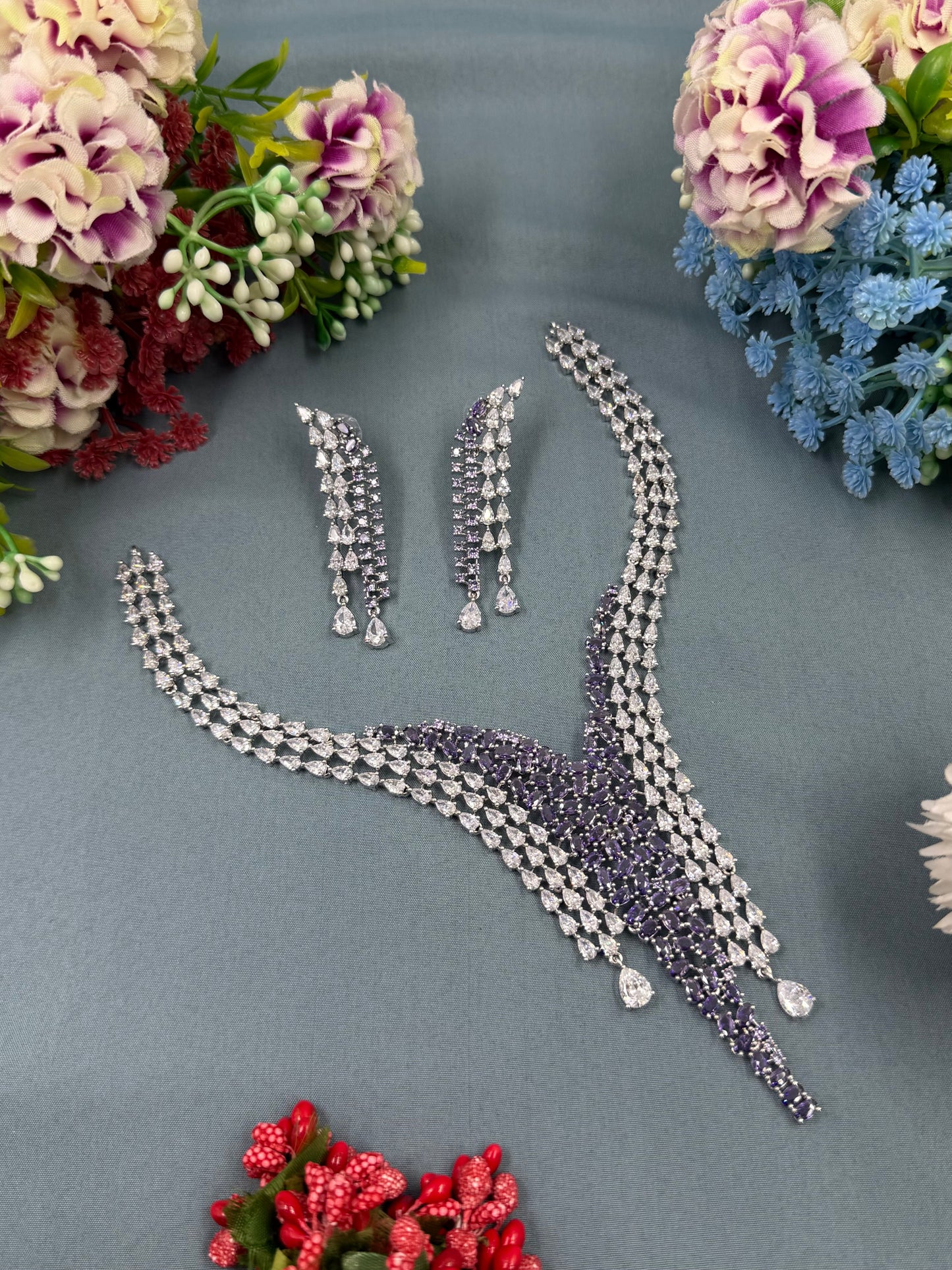 Aditi American Diamond Necklace