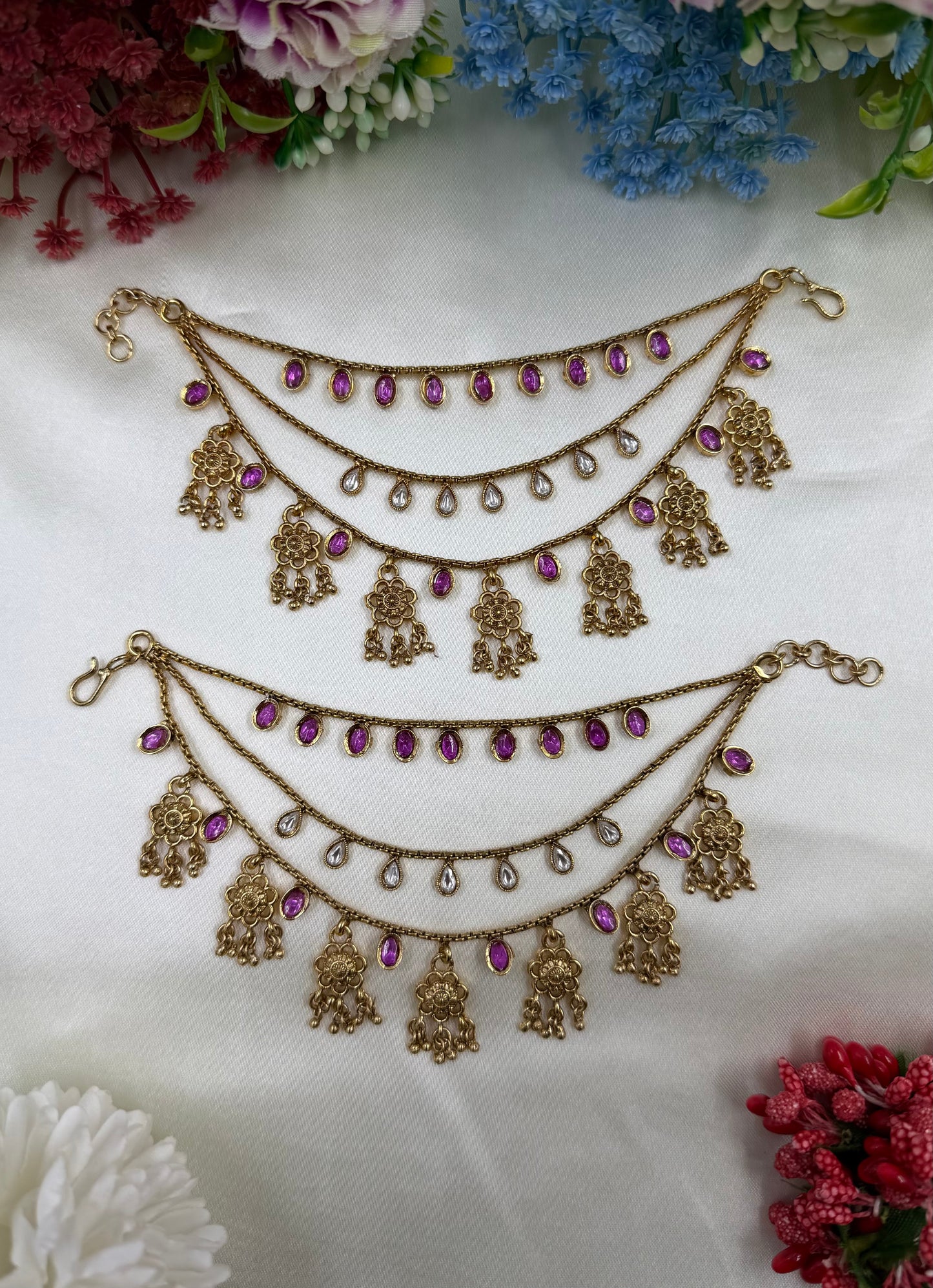 Aarvi Heritage Ear Chain