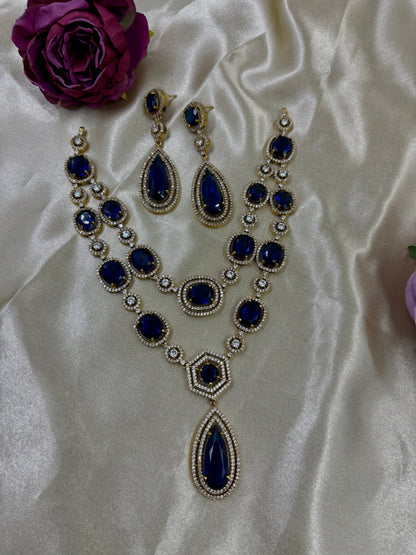 Kritika Elegant Layers Victorian Necklace Set