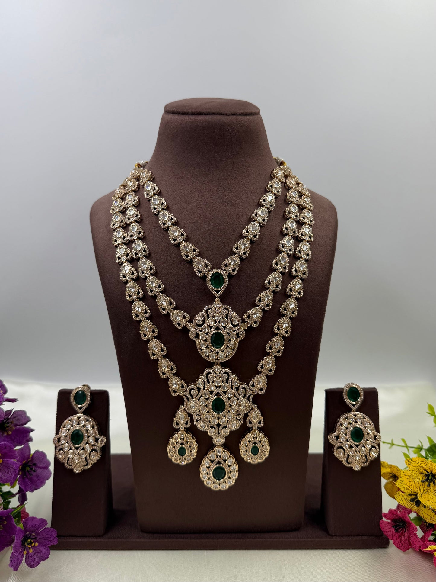Candice Moissanite Long Necklace