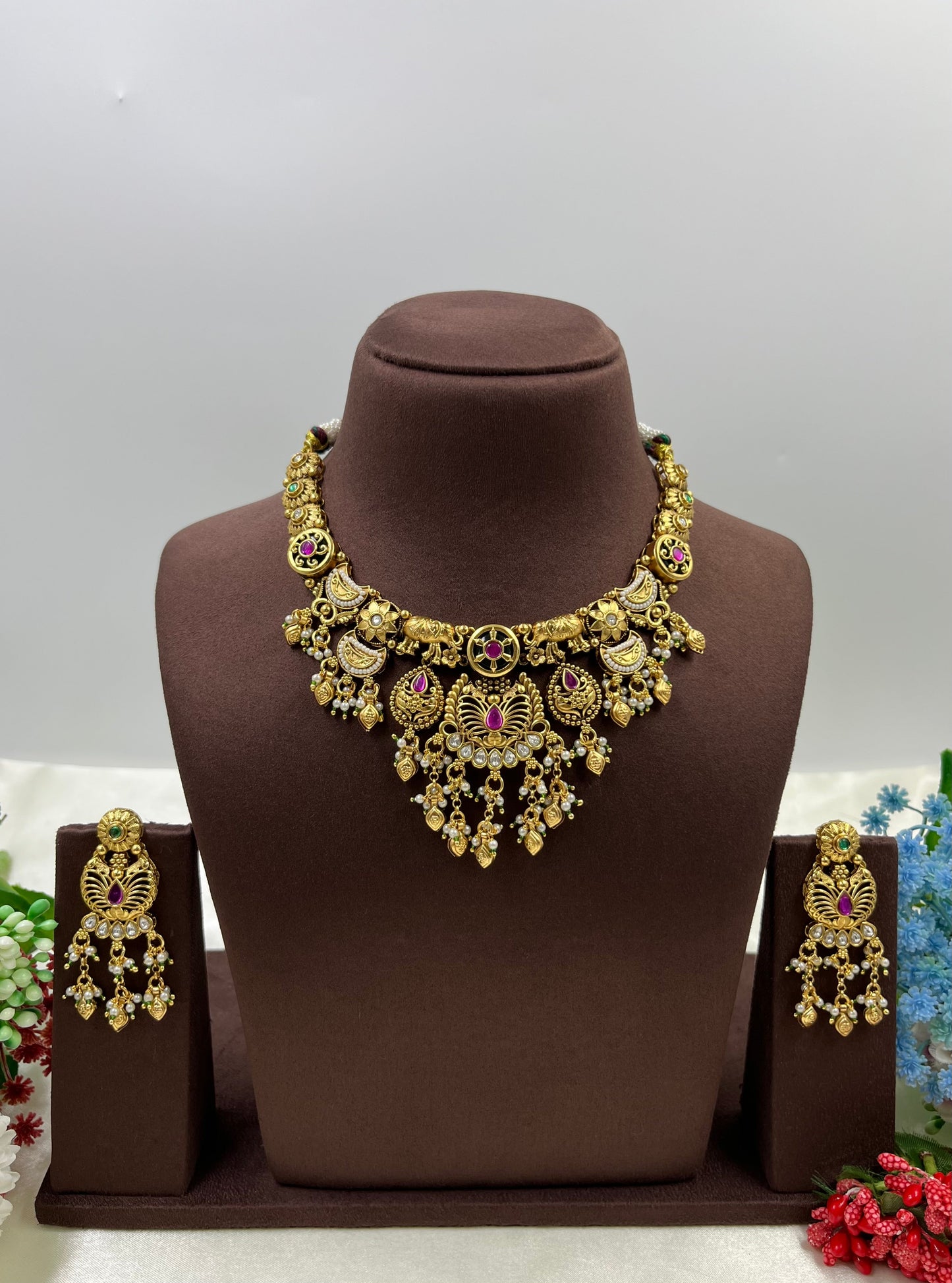 Chitra Heritage Necklace Set