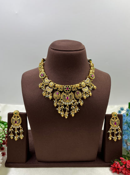 Chitra Heritage Necklace Set