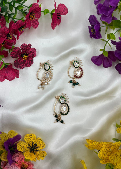 Usha Moissanite Nose Ring
