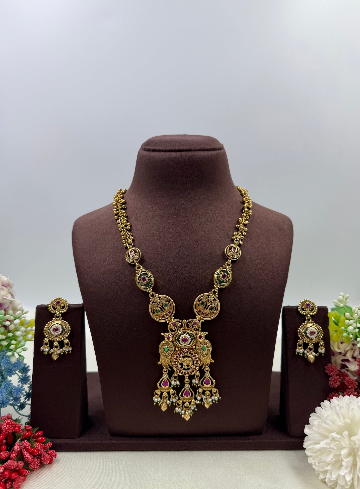 Rashi Heritage Semi Long Necklace