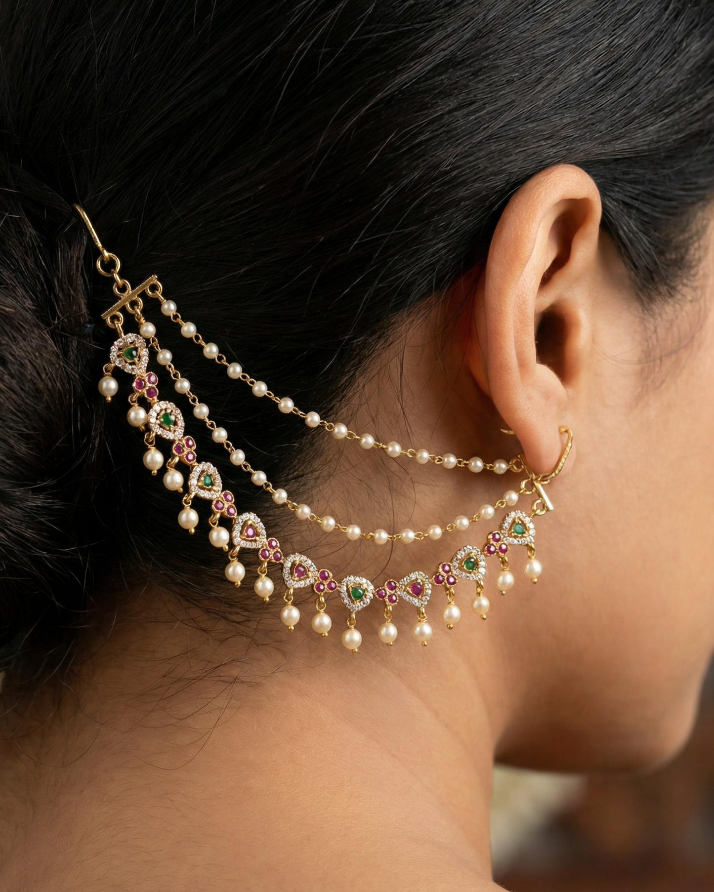 Bhavana Traditional Ear Chain