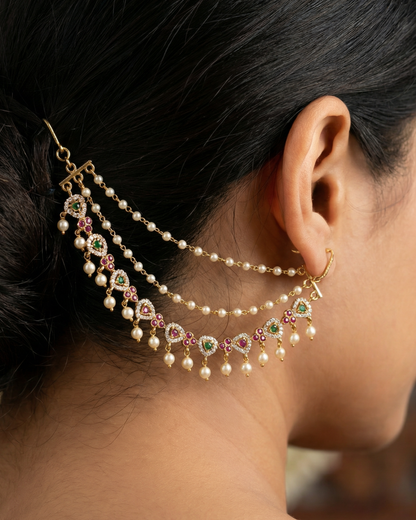 Bhavana Traditional Ear Chain