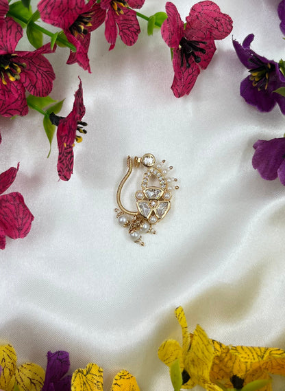 Jennifer Moissanite Nose Ring