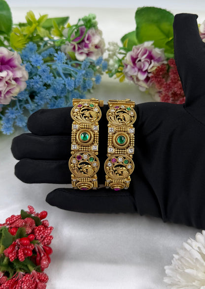 Radhika Heritage Bangles (Openable)