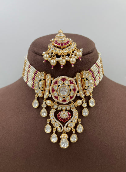 Ishani Premium Moissanite Choker