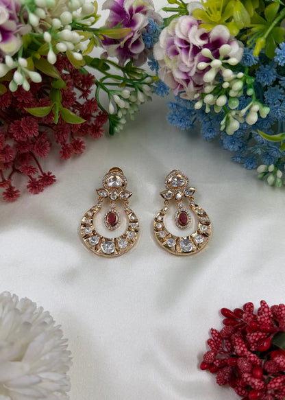 Abiha Moissanite Earring