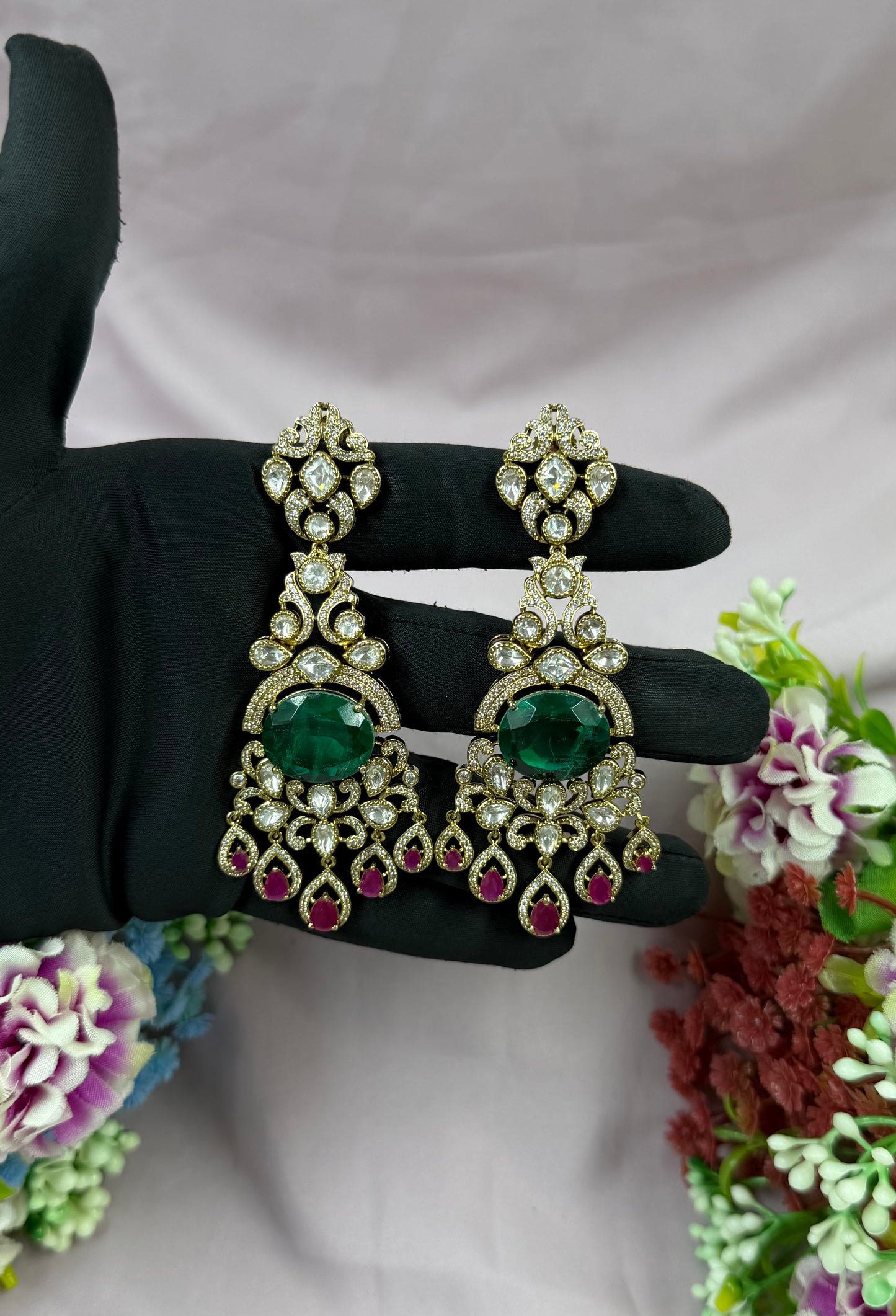 Taylor Victorian Moissanite Earring