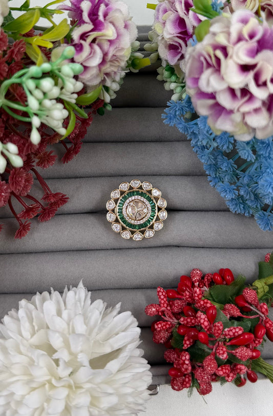 Suruchi Moissanite Ring (Adjustable)