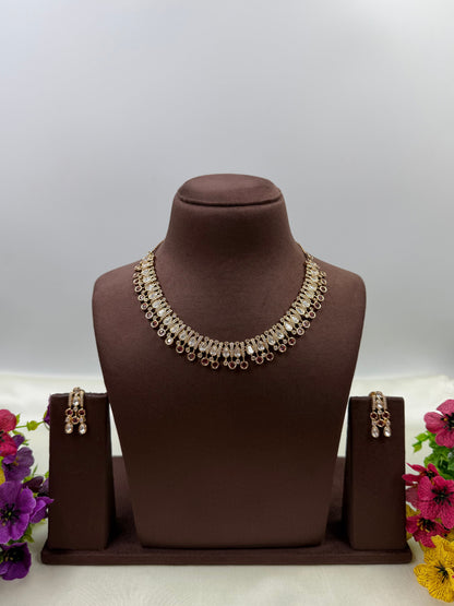 Rashmi Moissanite Delicate Necklace