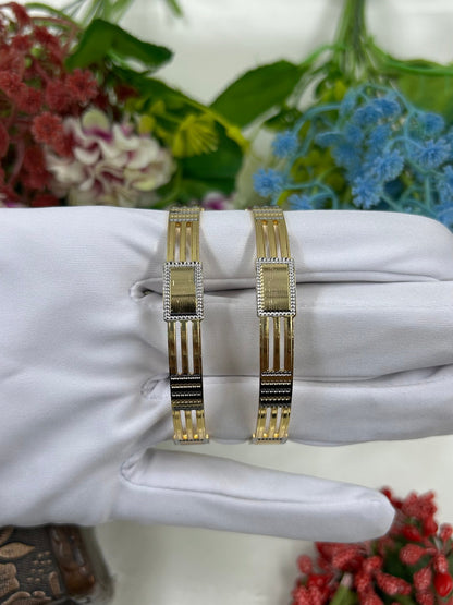 Uma Premium Two-tone Bangles