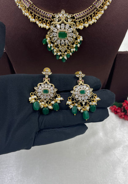 Malini Traditional Victorian Necklace