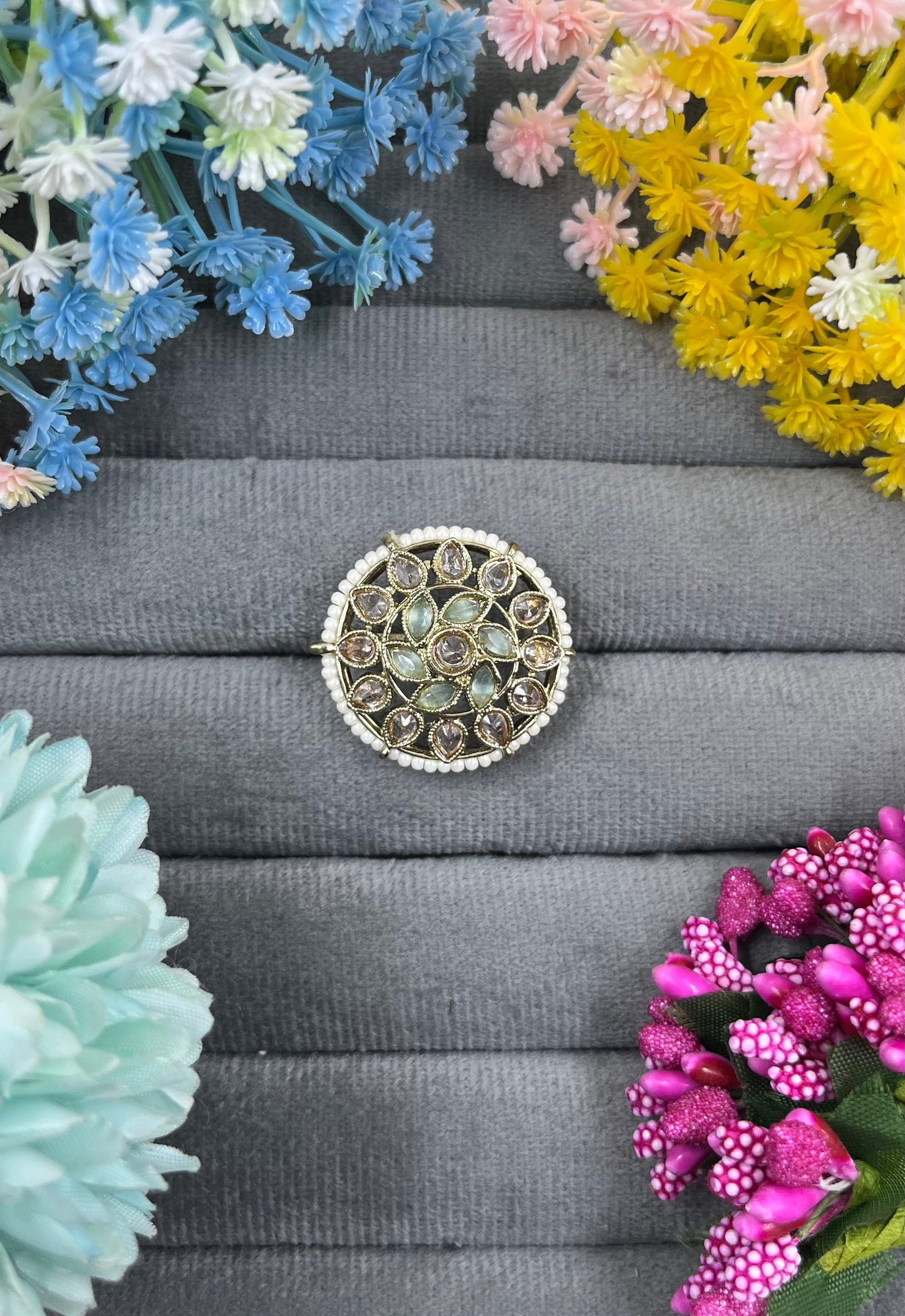 Shikha Victorian Ring (Adjustable)