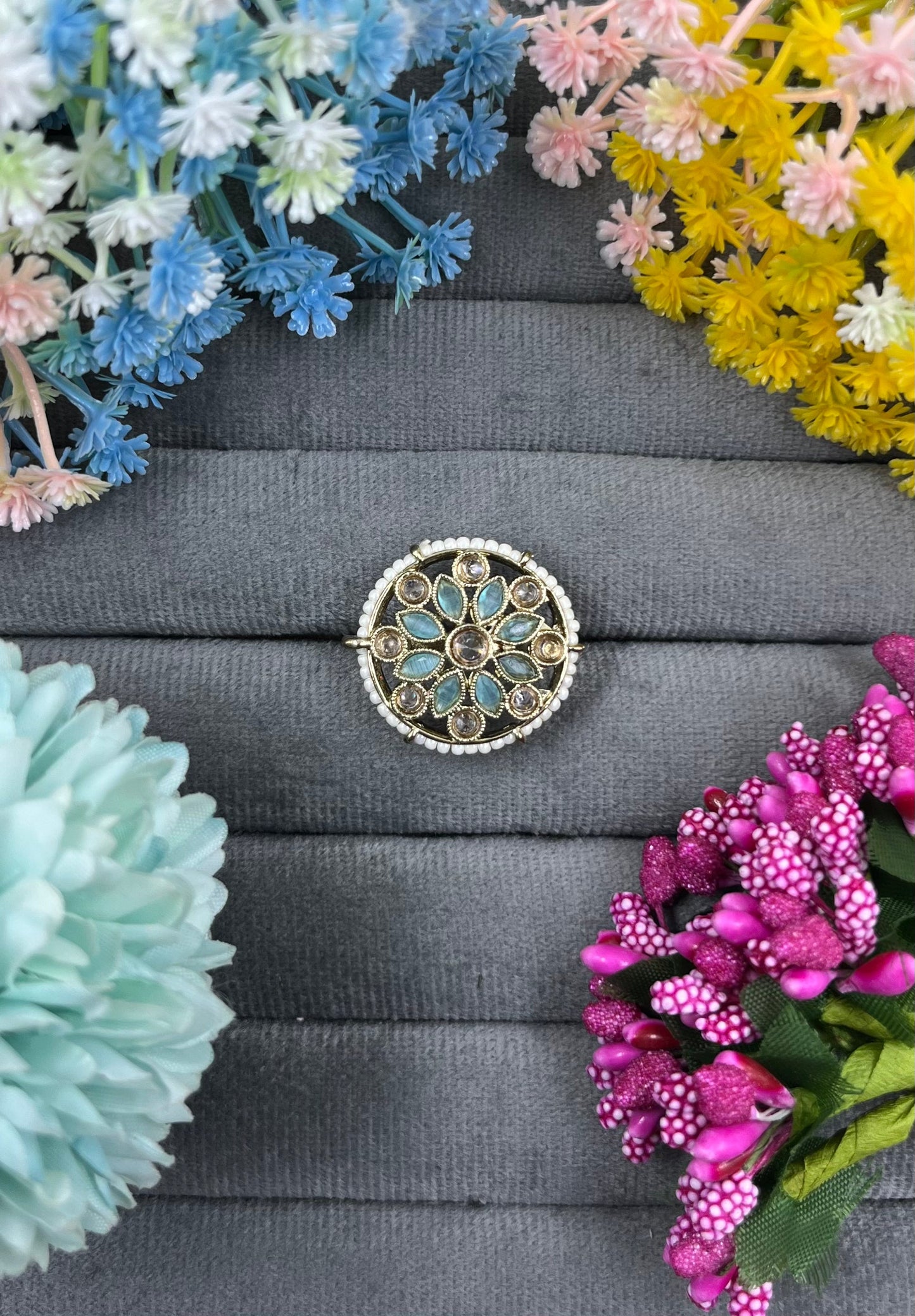 Anushka Victorian Ring (Adjustable)