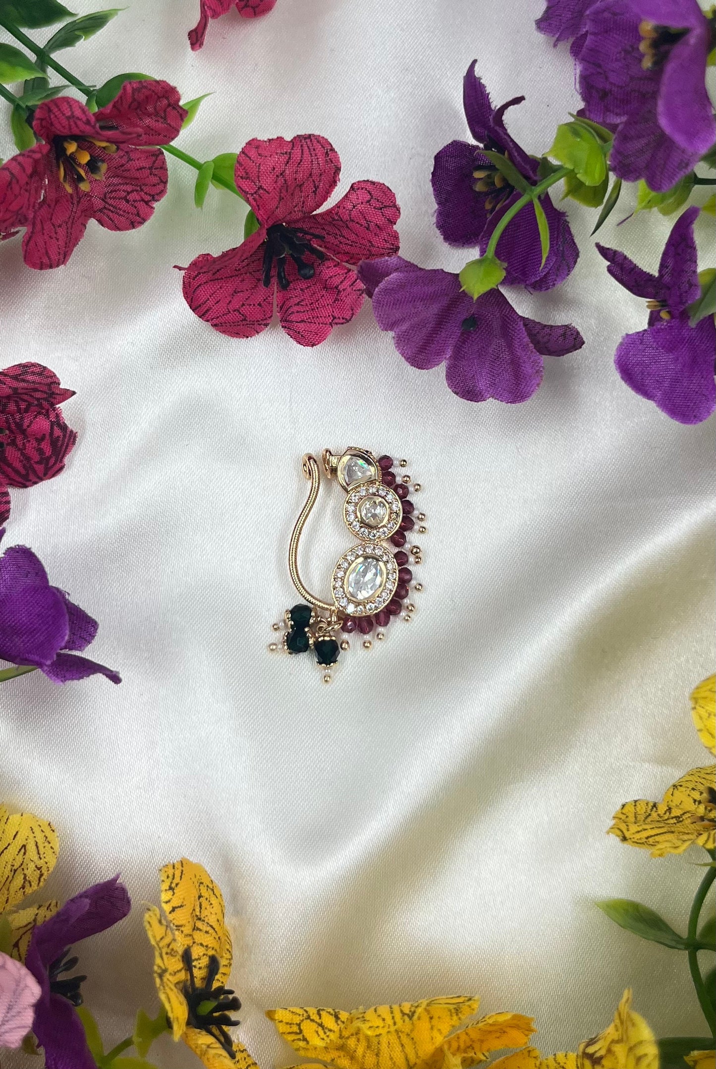 Vani Moissanite Nose Ring