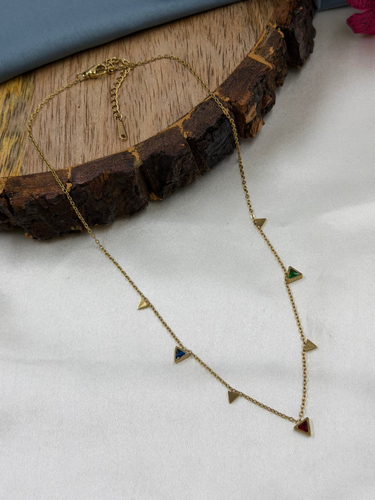 Premium Gold Diamond Necklace
